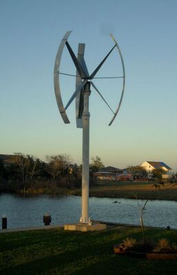 quality Off-Grid Power Solution: Quiet Residential 3kW Vertical Axis Wind Turbine Kit with Battery factory