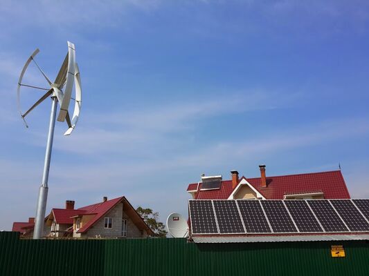 Quality Low RPM Small Power Vertical Axis Wind Turbine Generators for household use factory