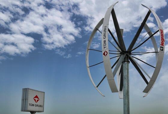 Quality 20kW Commercial Vertical Axis Wind Turbine for Factory/Farm – 3 Phase Grid-Tie or Off-Grip, Heavy Duty Steel Structure factory