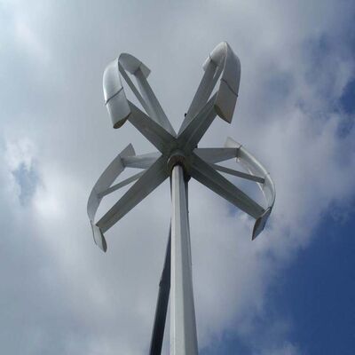 Calidad 10KW Vertical Axis Wind Turbine with Low Startup Wind Speed and Noise-Free Operation for Off-Grid Applications Fábrica