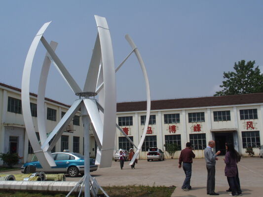Quality High Efficiency low rotate speed 3kW 5kW Vertical Axis Wind Turbine for residential use  factory