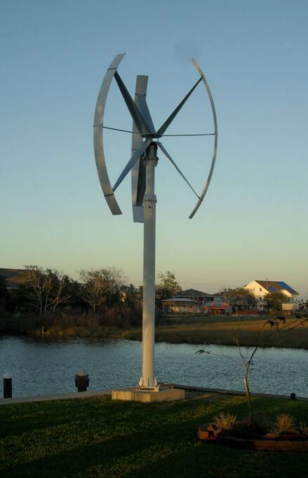 quality Off-Grid Power Solution: Quiet Residential 3kW Vertical Axis Wind Turbine Kit with Battery factory