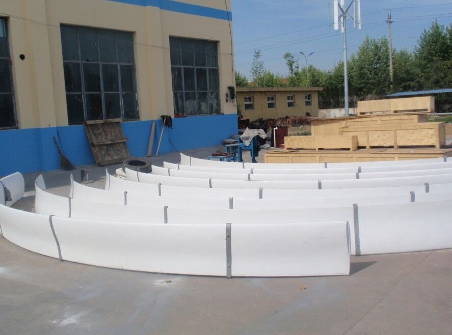 Quality fiberglass Blades for off/on grid vertical&horizontal axis Wind Turbines for house use factory