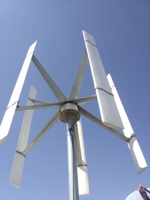 VAWT 저속 회전 풍력 터빈 발전기 시스템 20kw, 3상 출력