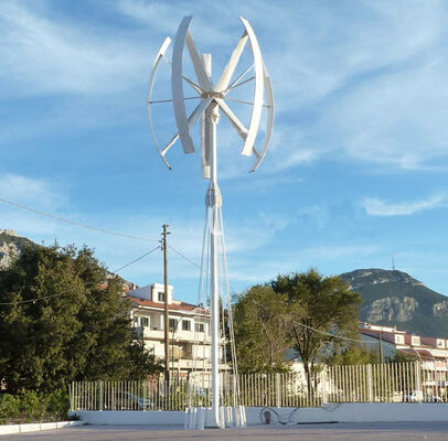 5kW Vertical Axis Wind Turbine with Low Startup Wind Speed (3.2m/s), Noise-Free Operation, and Electromagnetic Speed Regulation
